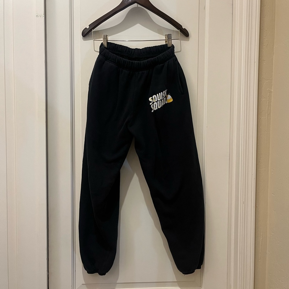 Squishmallows Black Junior Sweats/Joggers Kawaii Style